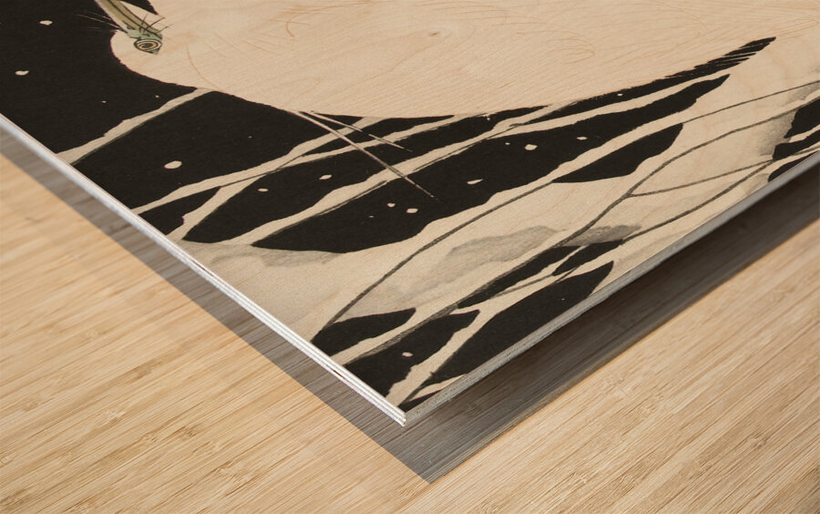 Heron in snow 1925-1936 by Ohara Koson 1877-1945 Wood print