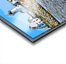 Eastern Point Lighthouse Guides Lobster Boat in Massachusetts - Illus. Acrylic print