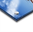 Boulder Shaped Like Wave in Front of Eastern Point Lighthouse in Massachusetts Acrylic print