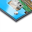 Cape Porpoise Lighthouse At Low Tide in Maine - Illus. Acrylic print