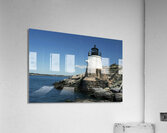 Castle Hill Lighthouse on Narragansett Bay in Rhode Island Acrylic Print