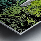 Whitlocks Mill Lighthouse and Fog Tower on River in Northernmost Maine - Illus. Metal print