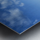 Boulder Shaped Like Wave in Front of Eastern Point Lighthouse in Massachusetts Metal print