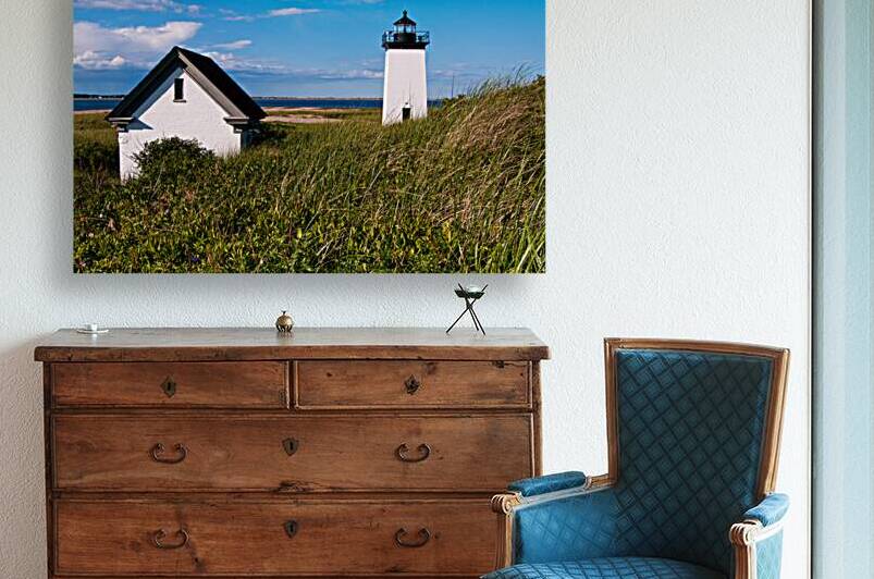 Long Point Light Outside of Provincetown on Cape Cod in Massachusetts by Allan Wood