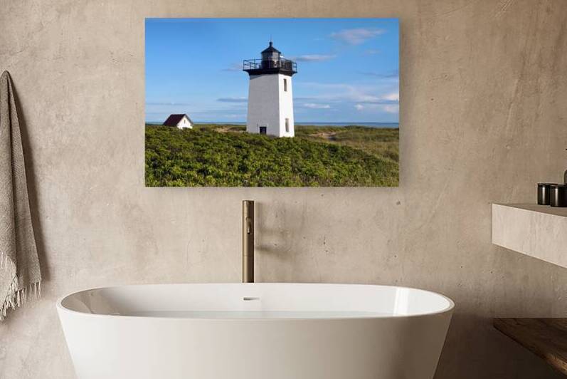 Wood End Lighthouse in Provincetown Massachusetts by Allan Wood