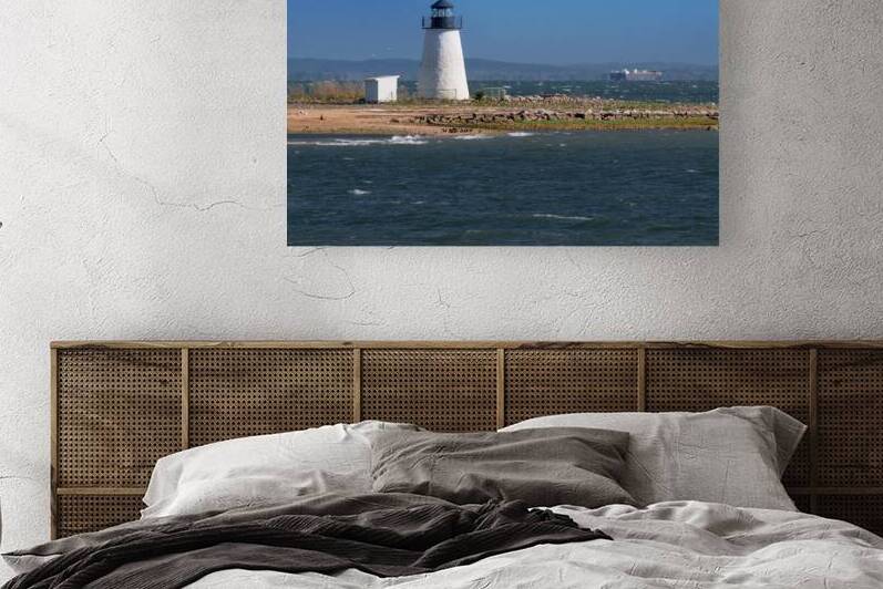 Haunted Bird Island Lighthouse in Massachusetts by Allan Wood