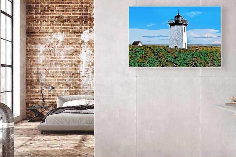 Wood End Light in Provincetown on Cape Cod in Massachusetts - Illus. by Allan Wood