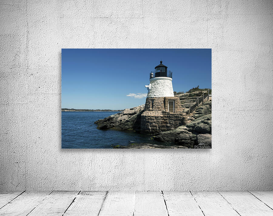Castle Hill Lighthouse on Narragansett Bay in Rhode Island Wall Preview