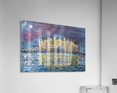 Golden palace Acrylic Print