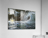 thunder waves Acrylic Print