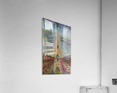 colorful eiffel tower Acrylic Print