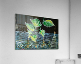 golden leaf Acrylic Print