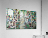 golden forest Acrylic Print