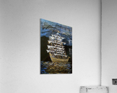 golden ship Acrylic Print