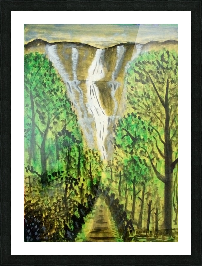 falls Picture Frame print