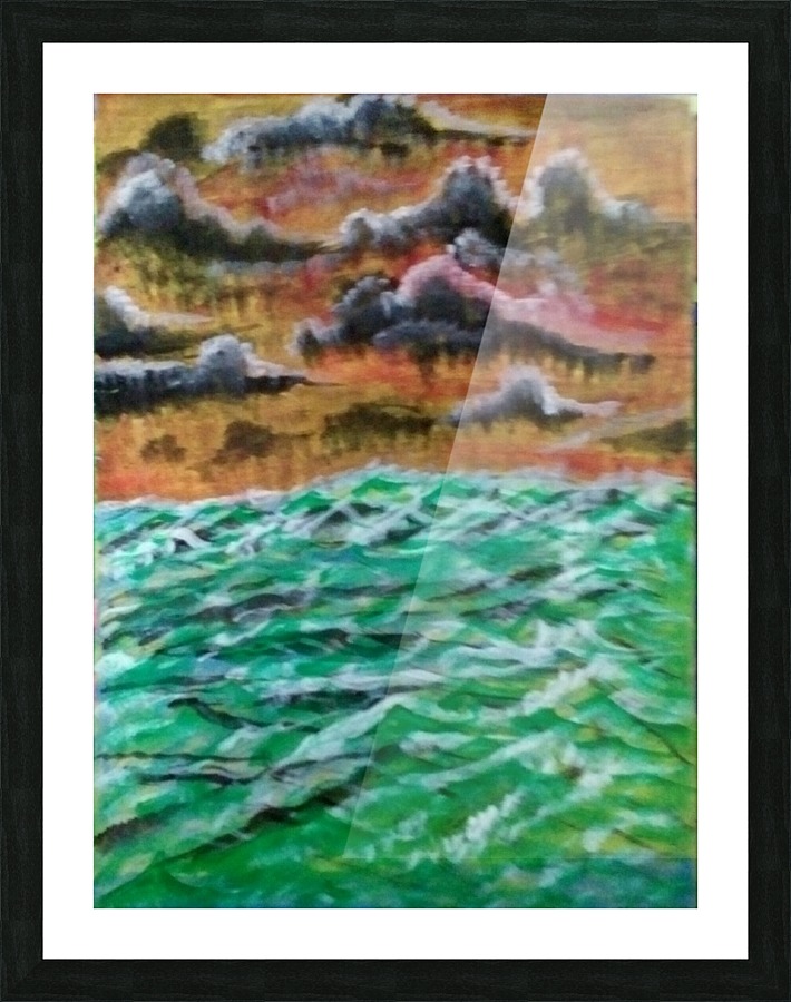 Deep Sea Picture Frame print