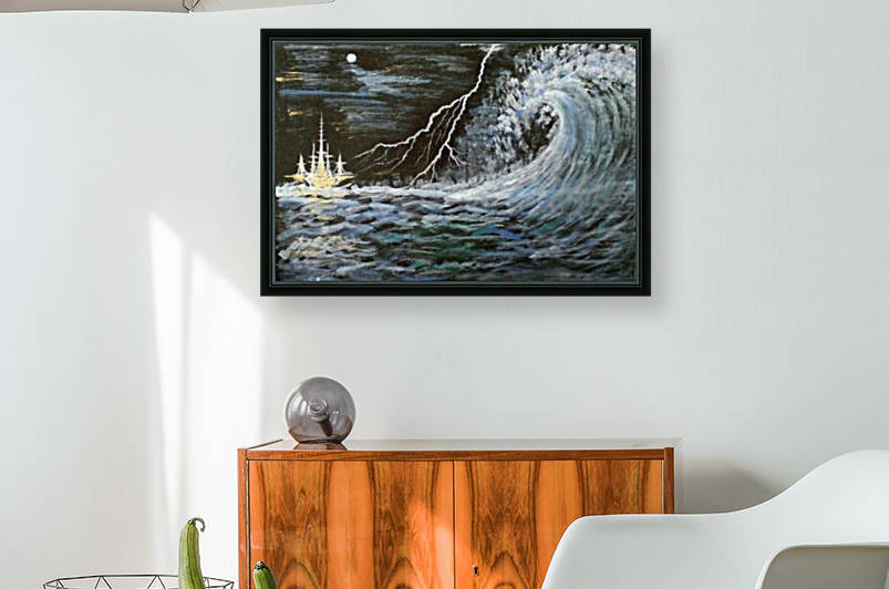 thunder waves by Raja Hussain