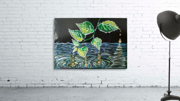 golden leaf Wall Preview