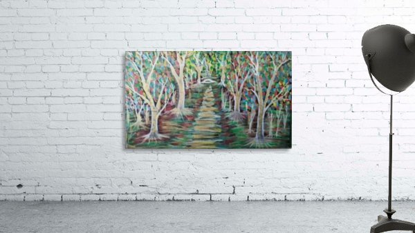 golden forest Wall Preview