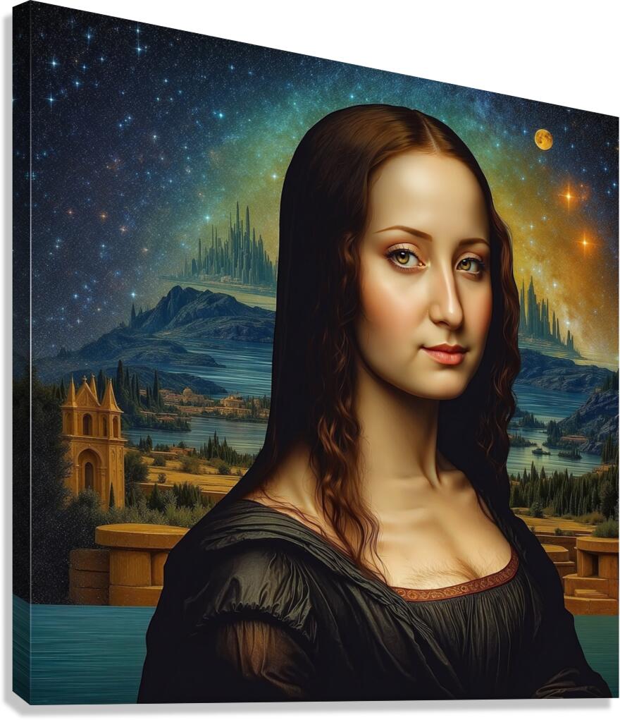 Mon Ai Lisa Canvas Print