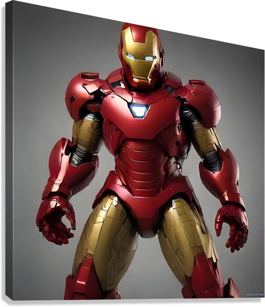 Iron man 1 Canvas Print