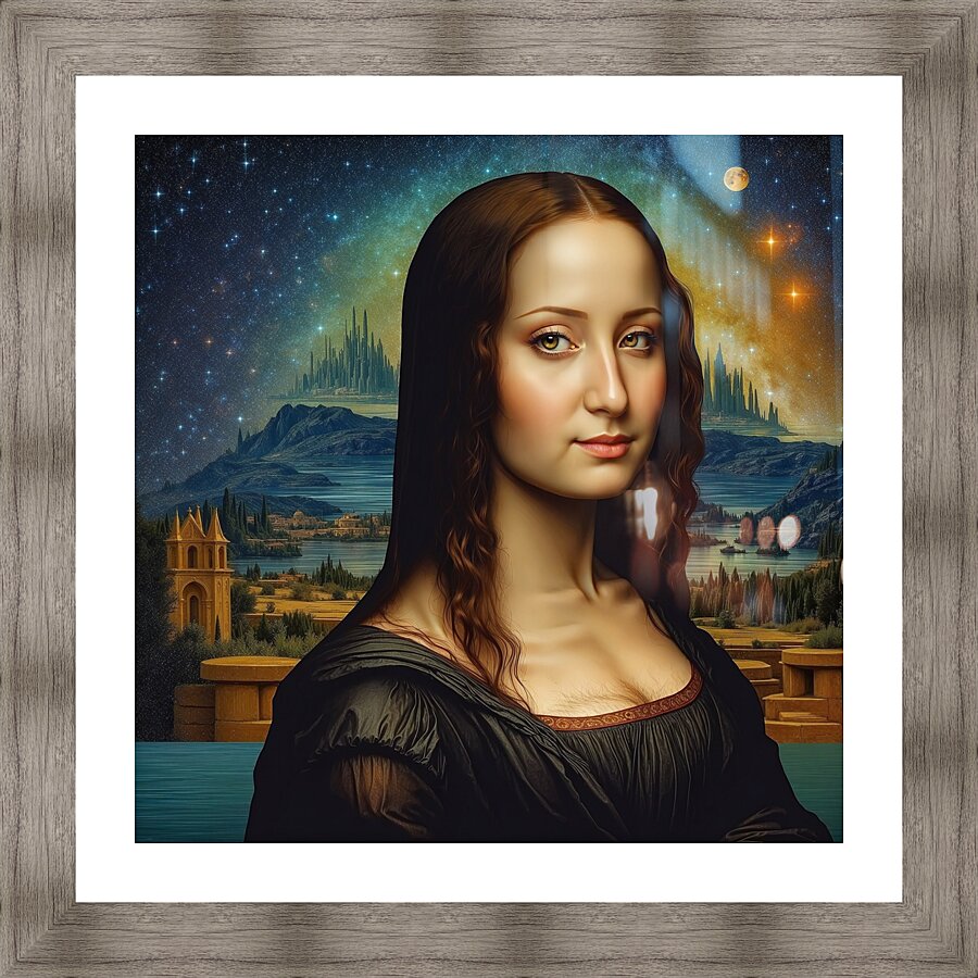 Mon Ai Lisa Picture Frame Printing