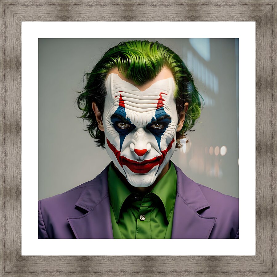 The Joker Picture Frame Printing