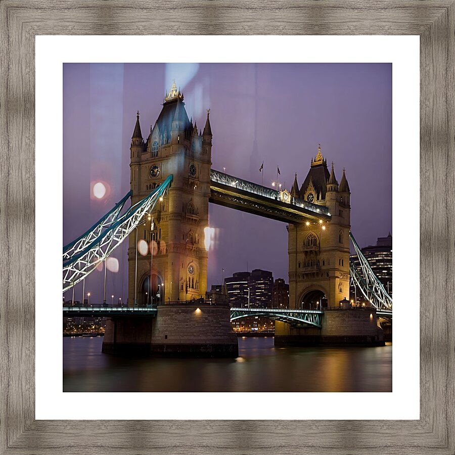 London Bridge Picture Frame Printing
