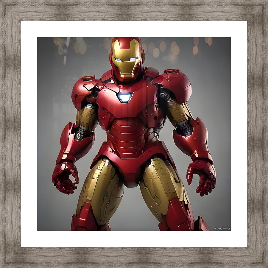 Iron man 1 Picture Frame Printing