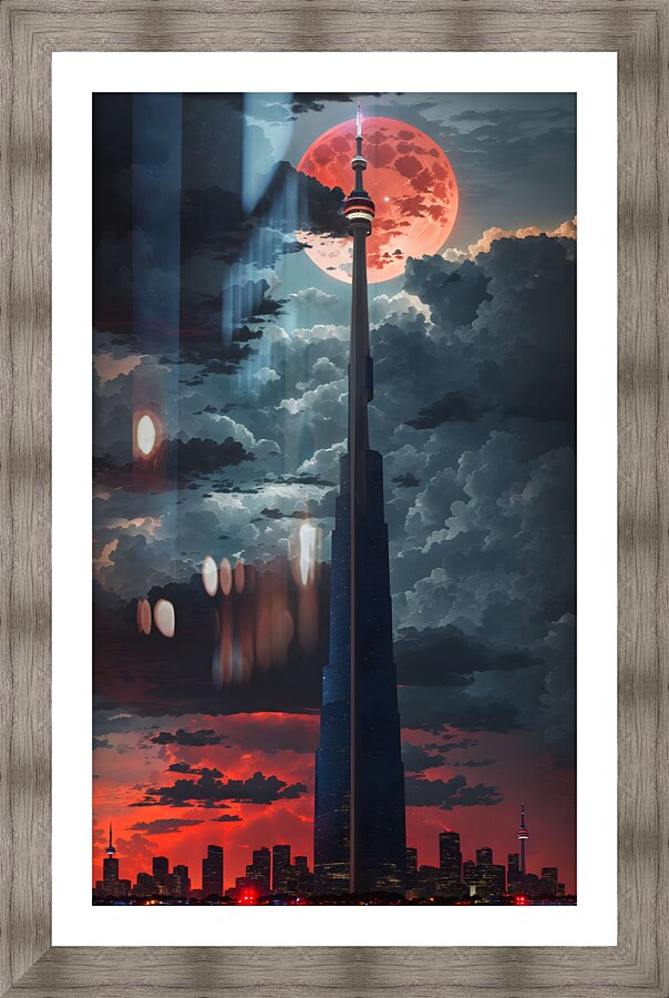 Toronto Abstract Picture Frame Printing