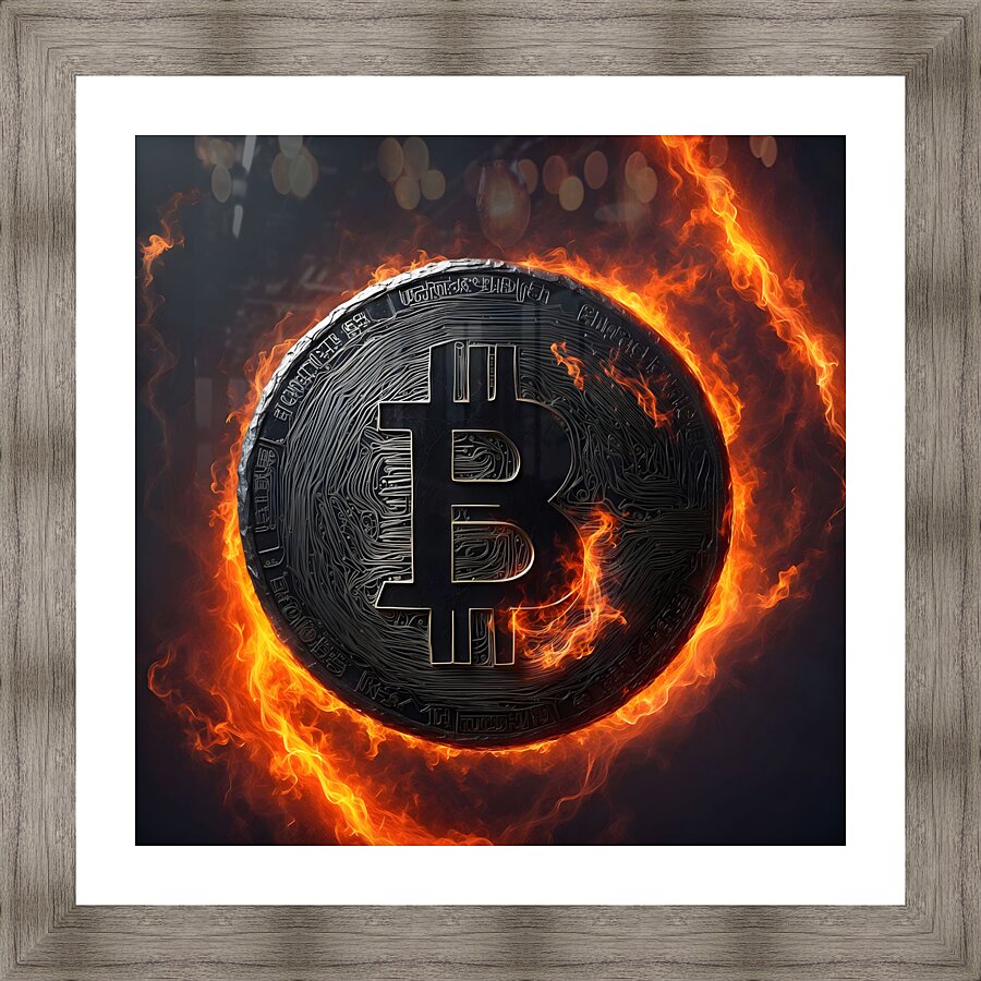 bitcoin Picture Frame Printing
