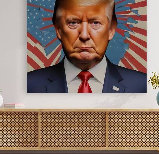 Trump Pop Art by Javier Zuleta Canido