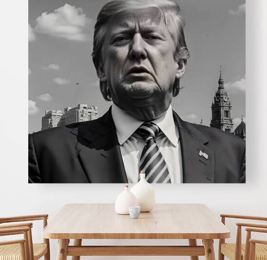 TRump BW by Javier Zuleta Canido