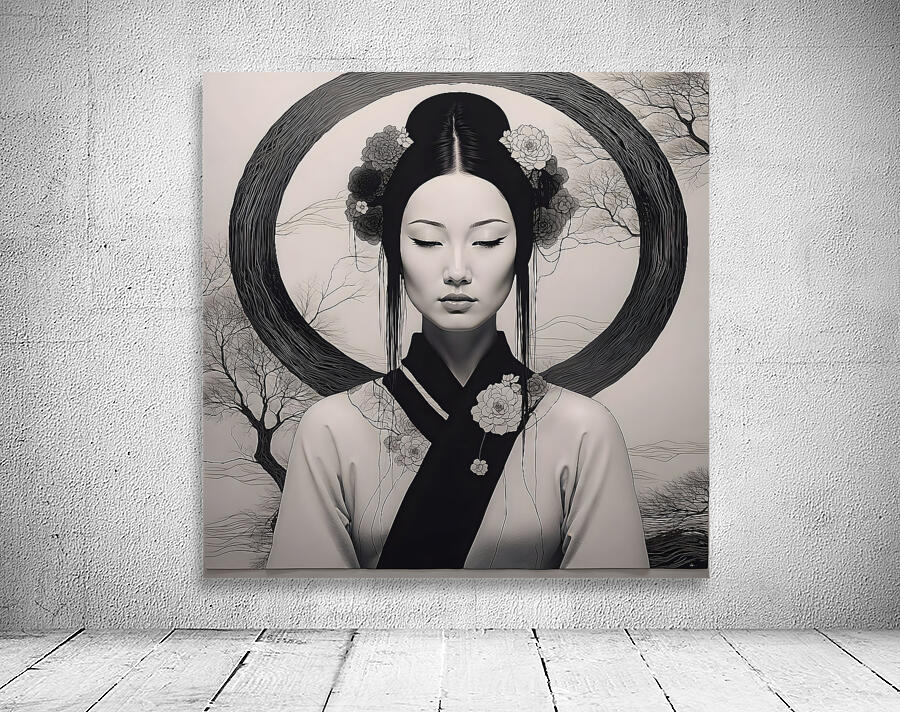 geisha 2 Wall Preview