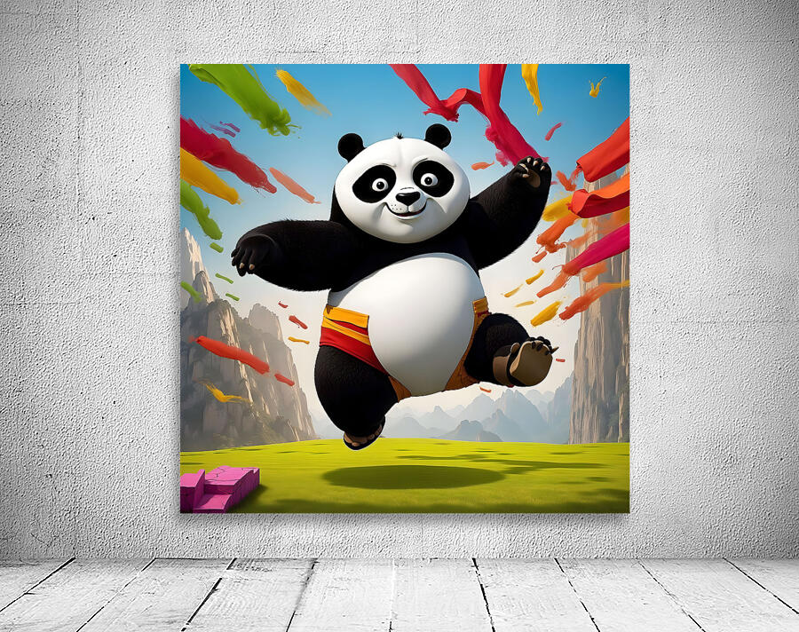 Panda Master Wall Preview