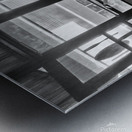 12x24 Blue Bird Stools Metal print