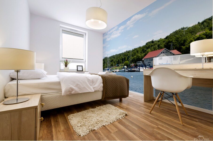 Regina Beach Yacht Club Mural print