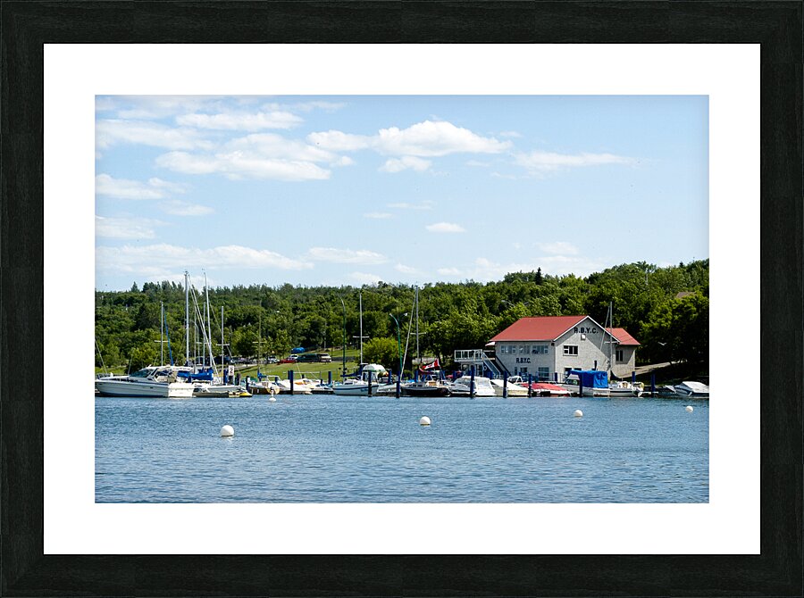 Regina Beach Yacht Club Picture Frame print
