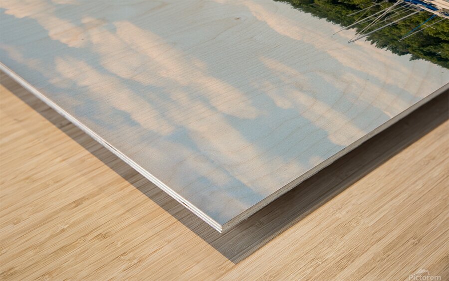 Regina Beach Yacht Club Wood print