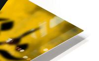 2-faces YELLOW HD Metal print
