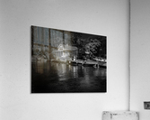 On the River BW Acrylic Print