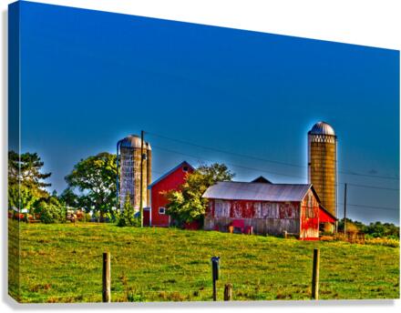 On the Farm Canvas Print