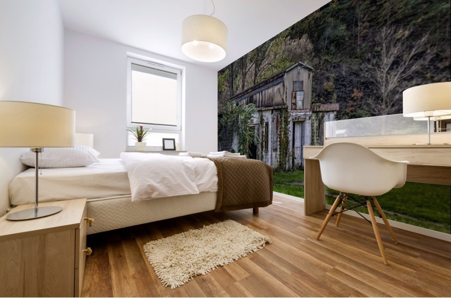 Cascade Mills Mural print