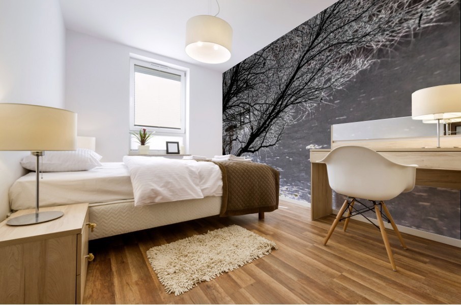 Iced Tree Mural print