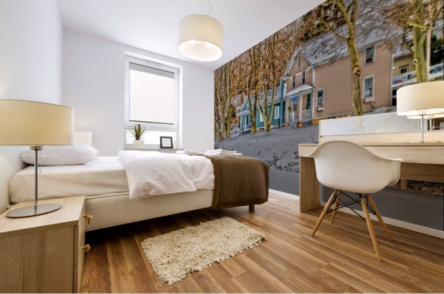 Canalside Living Mural print