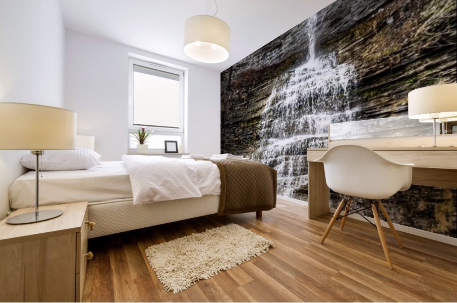 Aunt Sarah Falls Mural print