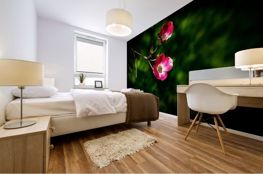 Dogwood Mural print