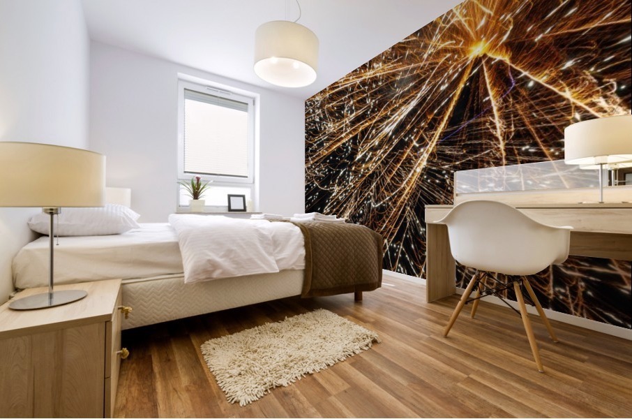 Fireworks Mural print
