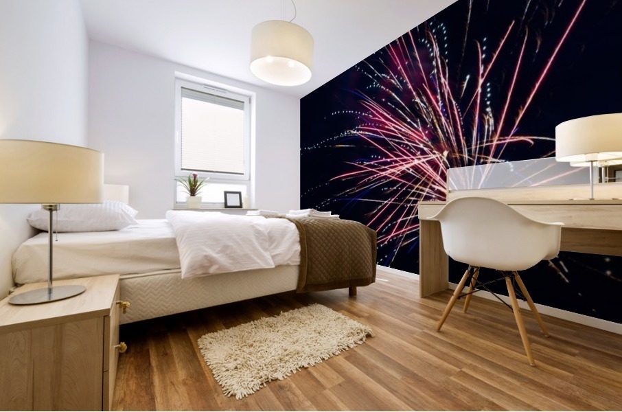 Fireworks 2019 17 Mural print