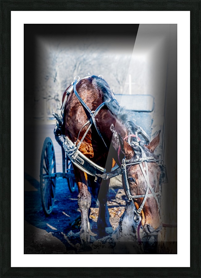 Work Break Picture Frame print